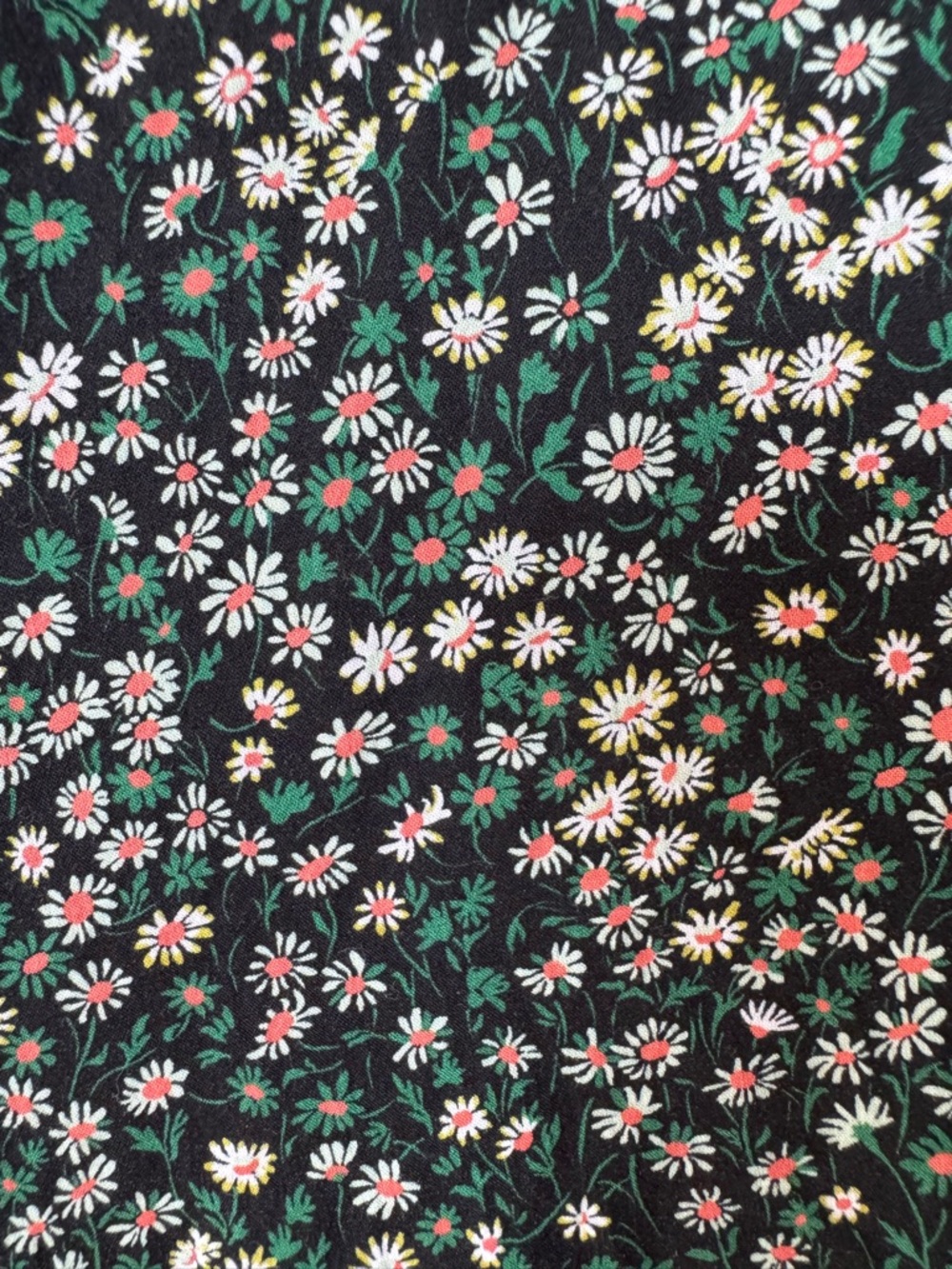 J. Crew Liberty of London Delilah Dress Marguerite Ditsy Daisy Floral Pockets M - Picture 6 of 12